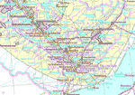 "Карта ТЭК Иркутской области" (Масштаб 1 : 2 млн)